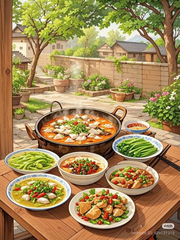 Thất Linh Kiều Thê Quá Biết Liêu, Ở Nông Thôn Thô Hán Đỏ Mặt